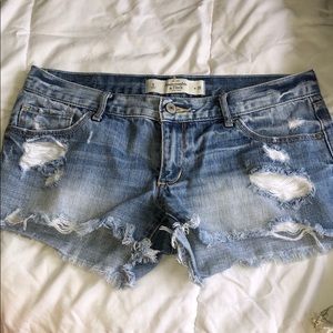 A&F jean shorts